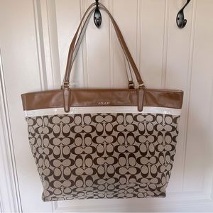 Coach 1332-29423 Print Signature Tote bag